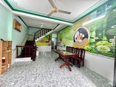 Nhà trệt lầu 3PN full nội thất hẻm đường Nhật Tảo chỉ 6 triệu