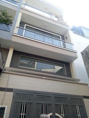 Nhà Hẻm Thông 8m Phạm Huy Thông P7 DT:5x20m Hầm- 4 Lầu- 6 Phòng-6wc