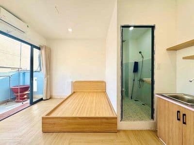 Studio ban công giá rẻ ngay aeon tân phú