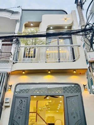 Nhà 2 mặt hẻm ô tô 5m - sát emart – full nội thất – có pn trệt