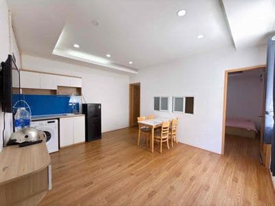 Căn hộ 2pn full nội thất – cửa sổ thoáng, máy giặt riêng 158 ho