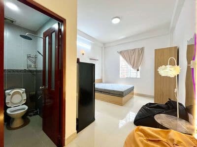 Cho thuê Studio cửa sổ trời gần tuyến Metro Tân Cảng