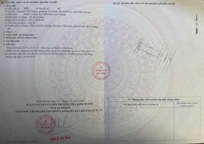 chủ gửi lô đất kdc bicosi tân bình dĩ an