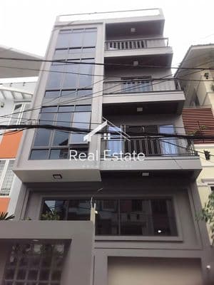 Cho Thuê Nhà MT Yên Thế P2 Tân Bình, DT: 7x18m, 1 trệt 4 lầu thang máy
