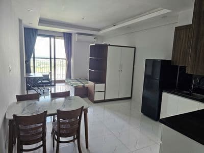 Cho thuê studio 40m2 1pn1wc opal skyline full nội thất chỉ 5tr5