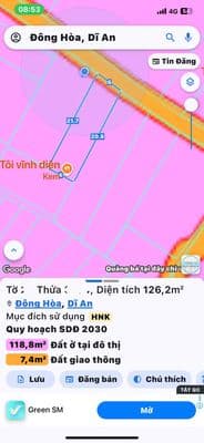 Mua đất tặng dãy trọ – 126m² – đường xe tải thông – ngay làng đại họ