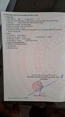 Bán nhà chính chủ – hòa xuân, đà nẵng