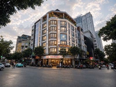 Bán tòa văn phòng mặt phố dương khuê 76m thang máy vỉa hè giá 39 tỷ