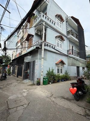 Bán nhà hẻm xe hơi đường Số 4 - Căn góc - 1 trệt 2 lầu - Nở hậu