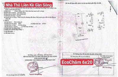 Nhà ecochăm nhà thô liền kề 6x20 gần sông