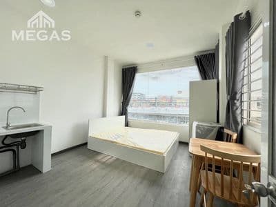 Căn hộ mới xây ngay đường_full nội thất_cửa sổ trời_ngay vạn hạnh mall