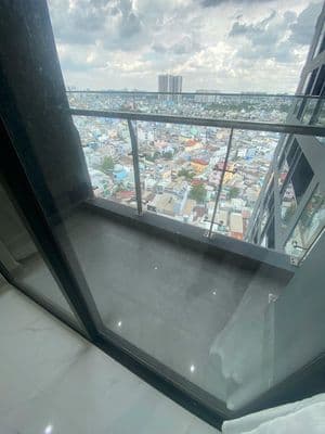 Căn hộ 2 PN, bếp thiên nhiên, lầu cao, hướng mát, cho thuê