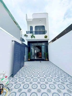 Nhà đẹp mới xây, đường rộng, (4x23) trệt, 1 lầu, Hiệp Thành, Quận 12