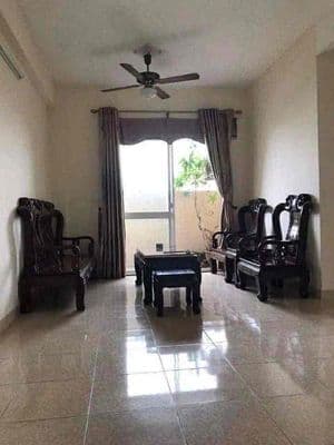 Cho thuê nguyên căn chung cư no12 sài đồng - căn góc - 2pn - nội thất