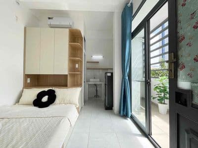 Chuỗi căn hộ studio full nội thất- lê văn huân - nhà ga t3/k300
