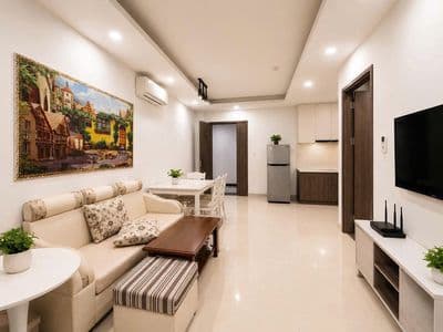 Q7 Boulevard 1PN 1WC full nội thất view đẹp tầng trung hướng mát