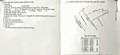 Bán Nhà Mặt Tiền Bình Dương