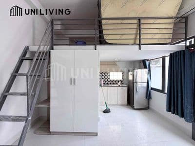 Chdv có gác sinh viên full nội thất gần đh hutech, uef, ftu, uth