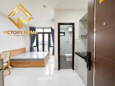 Studio ban công sát trường đại học văn lang 5’ đi xe