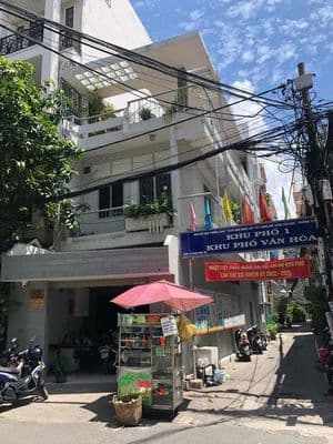 cho thuê nhà hai mặt tiền nằm ngay trục đường chính