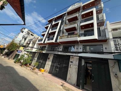 Bán nhà Gò Xoài, 64m2, 4x16m, 5 Tầng, 4PN, hẻm Ô TÔ 8m, full Nội thất