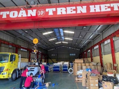 CHO THUÊ KHO/XƯỞNG BÌNH CHÁNH – 1.200m² có cẩu trục 10 tấn
