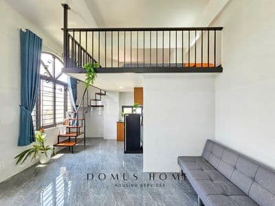 Cho thuê căn hộ Duplex 35m2 đủ nội thất - bảo vệ 24/24 có thang máy