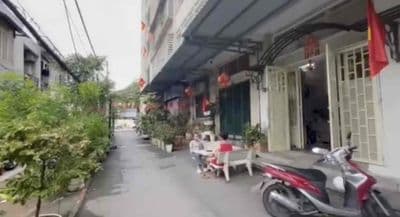 cho thuê căn hộ tầng trệt chung cư măt tiền Nguyên Gia Trí