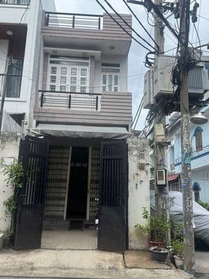 Nhà cho thuê Tân Hòa Đông, BT (2PN 2WC) hẻm 8m thông, chủ nhà sơn mới