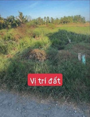 Bán Gấp 197m2 đất thổ mặt tiền đường bờ kênh ô tô chạy
