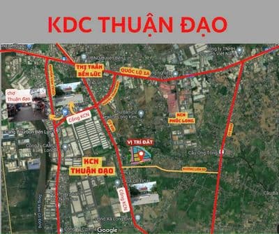 Bán đất 2 MT Thuận đạo residence giá chỉ 1,39 tỷ/88m2 sổ hồng riêng