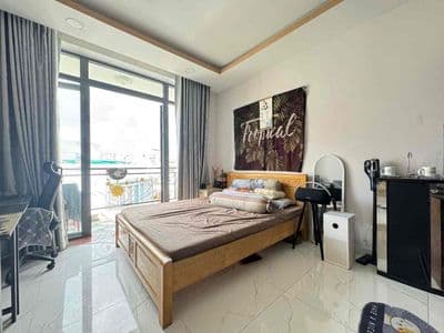 Căn studio ban công full nội thất thang máy Bình Thạnh