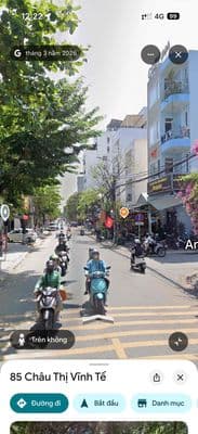 Mặt tiền châu thị vĩnh tế ngang 15 mét