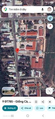 Bán 700m2 đất ở - sát mầm non họa mi - mt đường giồng cà
