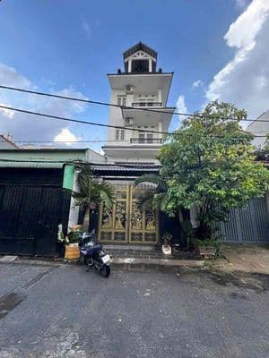 Cho thuê nhà 1/ bùi quang là phường 12 (5,5x18)lửng , 2 lầu , st 5pn