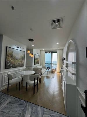 Cho thuê lumiere riverside - 2pn góc - thiết kế trang nhà - 39 triệu