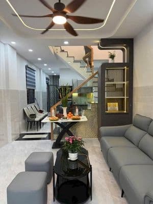 Bán Nhà Đường Số Tấn Quy Gần Lotte, 3 Phòng Ngủ, Sẳn Nội Thất, 5.9 Tỷ