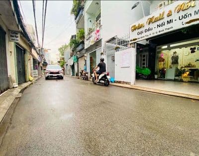 Hẻm thông xe hơi tránh - nở hậu - ngang 4,6m