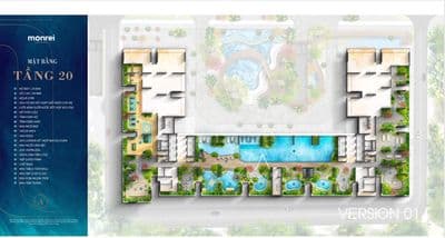 66m² – Diện tích "vàng" được khách săn nhiều nhất tại Monrei Saigon.