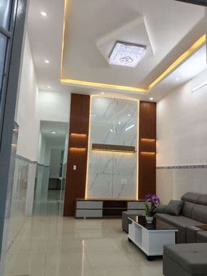 Nhà trệt lửng hẻm 293NTMK.Nhựa 8m thông cách trường cấp 2 phú hòa 500m