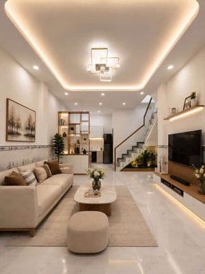 Nhà trệt lầu mới sửa ðẹp 2pn 2wc