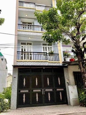 cho thuê nhà giáp tên lửa 5*20m ba lầu 5pn