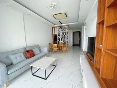 Cho thuê CC Topaz home. Quận 12. DT: 55m2. 2PN. 1WC. Giá: 7tr3. full