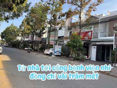 Bán nhà đối diện bệnh viện nhi đồng cần thơ