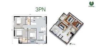 Cần bán căn góc 3PN Picity đẹp nhất dự án