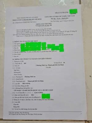 Chính chủ cần tiền bán gấp lô đất đường tx 22 hẻm xe hơi