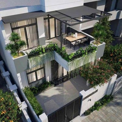 Cho thuê nhà đẹp 3pn gần siêu thị lotte hoà cường