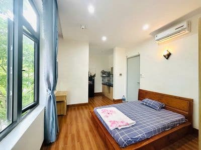 Cho thuê căn hộ góc Studio Full nội thất – Nam Việt Á