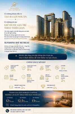 Sunshine Bay Retreat Vũng Tàu | Khi giá trị không còn nằm ở mức giá
