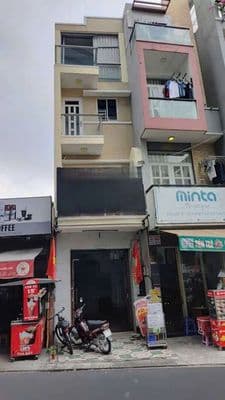Cho thuê nhà Mặt tiền đường Tân Hải, nhà trệt 3 lầu, 5PN 4VS